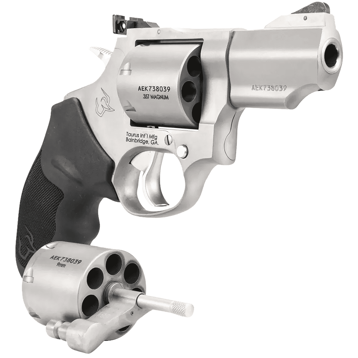 Taurus 2692029 692 Medium Frame 357 Mag/38 Special +P/9mm 7rd 2.50" Handgun Taurus 2692029 692 Medium Frame 357 Mag/38 Special +P/9mm 7rd 2.50" Handgun