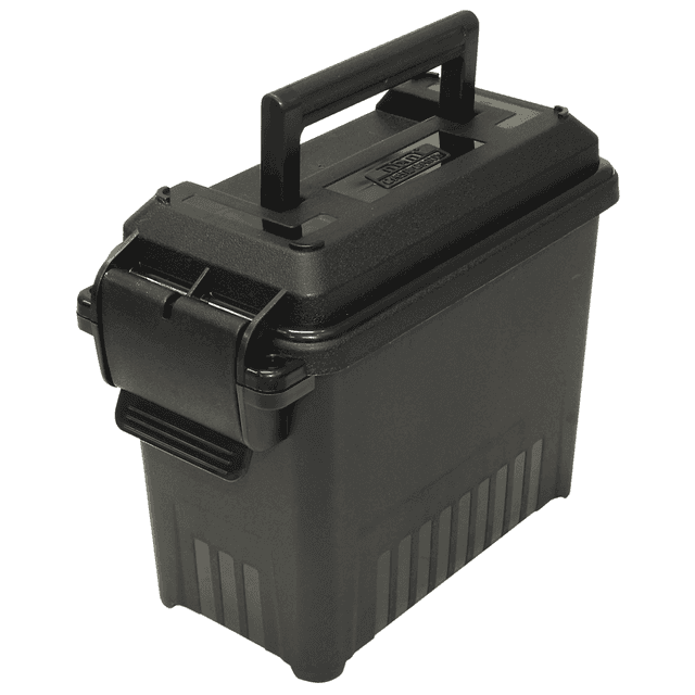 MTM Case-Gard AC1540 Ammo Can Mini Multi-Caliber Black Polypropylene MTM Case-Gard AC1540 Ammo Can Mini Multi-Caliber Black Polypropylene