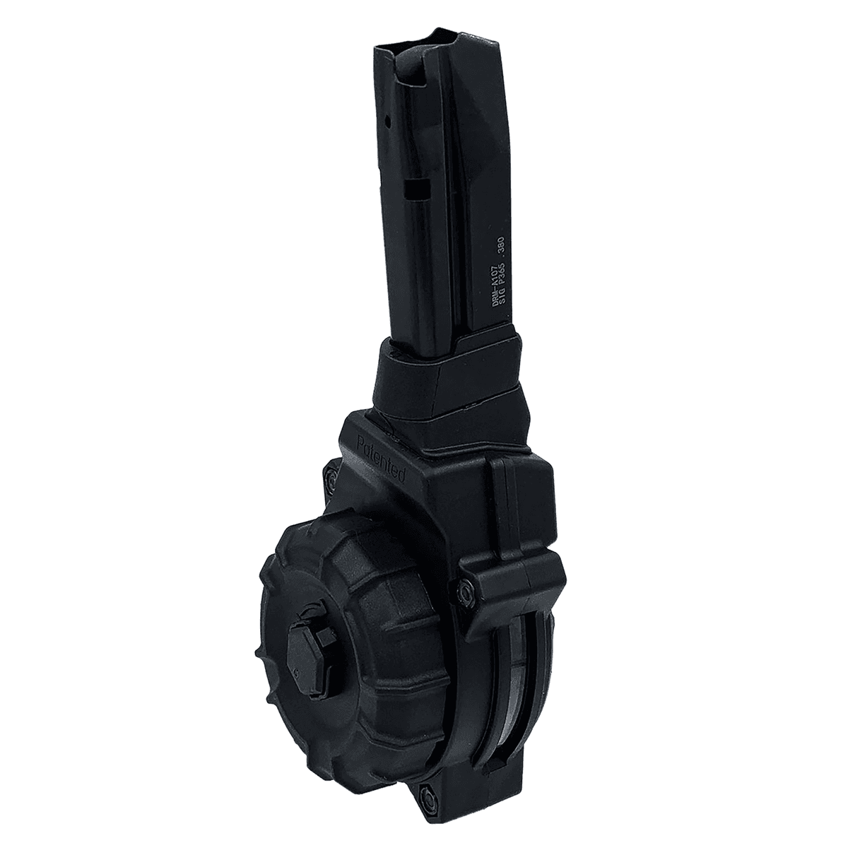 ProMag DRMA107 30rd Drum 380 ACP Fits Sig Sauer P365 Black DuPont Zytel Polymer ProMag DRMA107 30rd Drum 380 ACP Fits Sig Sauer P365 Black DuPont Zytel Polymer