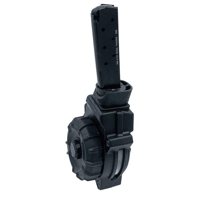 ProMag DRMA104 30rd Drum 380 ACP Fits Bersa Thunder 380 Black ProMag DRMA104 30rd Drum 380 ACP Fits Bersa Thunder 380 Black