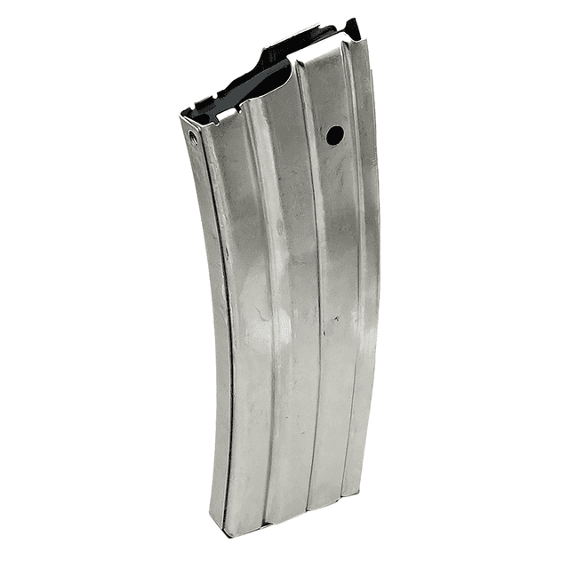 ProMag RUGA3N Ruger Mini-14 30rd 223 Rem Silver Nickel-Plated ProMag RUGA3N Ruger Mini-14 30rd 223 Rem Silver Nickel-Plated