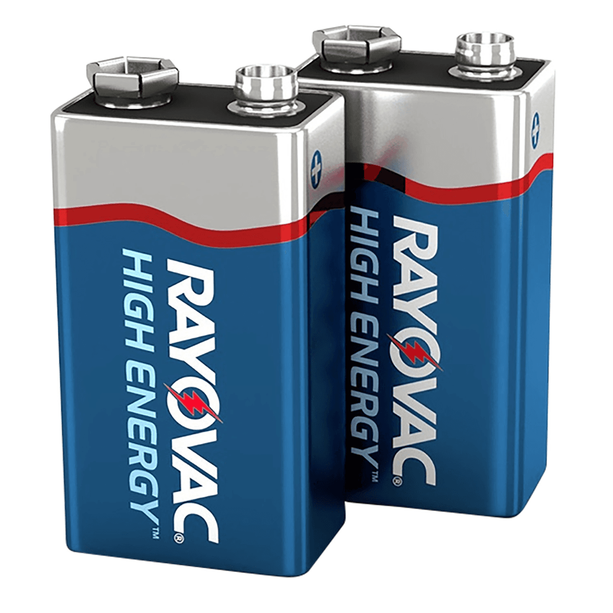 Rayovac 9V High Energy Alkaline Batteries 565mAh (2-Pack) - A16042JT Rayovac 9V High Energy Alkaline Batteries 565mAh (2-Pack) - A16042JT