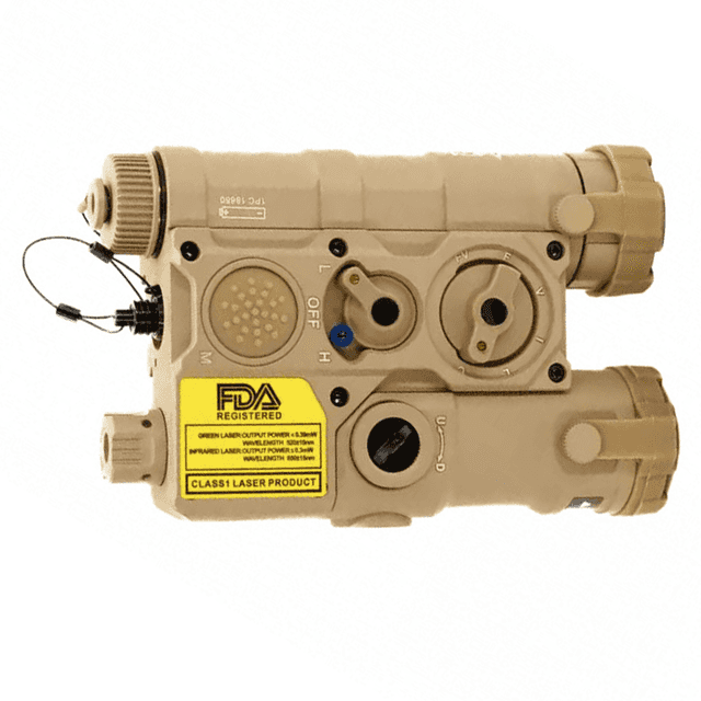 AGM Global Vision WLADCLA1T1 WLAD-1T Tan Ultraviolet Laser & IR Pointer/Illuminator Coaxial Dual Laser White LED 300 Lumen AGM Global Vision WLADCLA1T1 WLAD-1T Tan Ultraviolet Laser & IR Pointer/Illuminator Coaxial Dual Laser White LED 300 Lumen