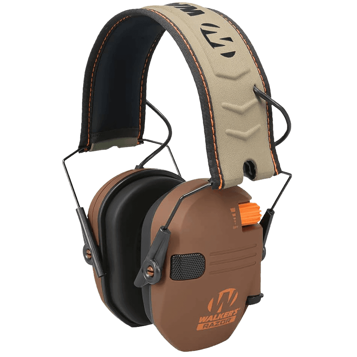 Walker's Razor Slim Electronic Muff, 23 dB Over the Head - GWPRSEMLEB Walker's Razor Slim Electronic Muff, 23 dB Over the Head - GWPRSEMLEB