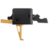 CMC Triggers 91503GF Drop-In Gold Finger Single-Stage Flat Trigger w/ 3-3.50 lbs Draw Weight & Gold Finish CMC Triggers 91503GF Drop-In Gold Finger Single-Stage Flat Trigger w/ 3-3.50 lbs Draw Weight & Gold Finish