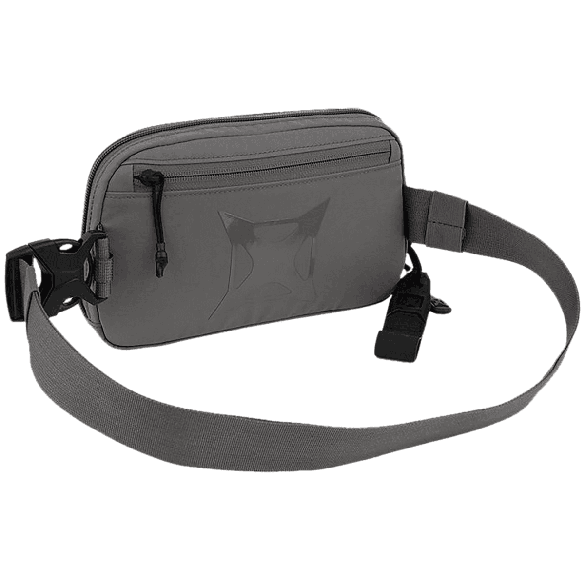 Vertx Everyday Fanny Pack 2.0, Gray Nylon Fanny Pack Zipper/Velcro Closure - VTX5264WGY Vertx Everyday Fanny Pack 2.0, Gray Nylon Fanny Pack Zipper/Velcro Closure - VTX5264WGY
