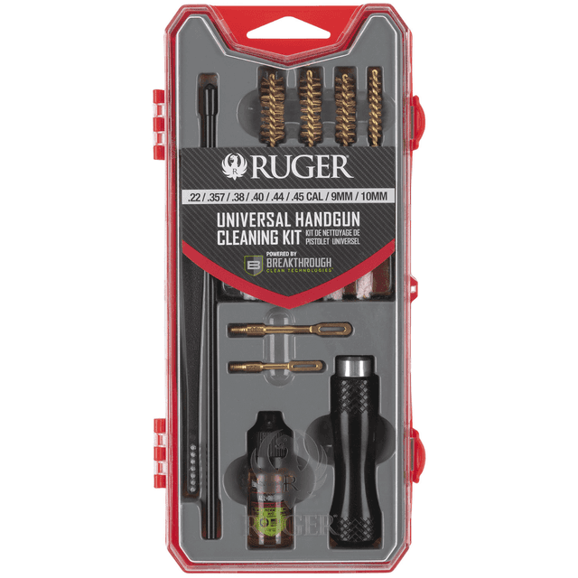 Allen Ruger Breakthrough Universal Cleaning Kit, .22/.357.38/.40/.44/.45Cal/9mm/10mm Handgun - 27876 Allen Ruger Breakthrough Universal Cleaning Kit, .22/.357.38/.40/.44/.45Cal/9mm/10mm Handgun - 27876