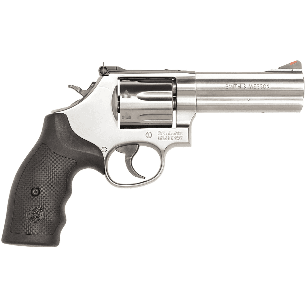 Smith & Wesson M686 Plus Revolver, 4" Stainless Steel Barrel Stainless Cylinder Stainless Steel Frame 7rd 38 S&W Spl +P 357 Mag - 13920 Smith & Wesson M686 Plus Revolver, 4" Stainless Steel Barrel Stainless Cylinder Stainless Steel Frame 7rd 38 S&W Spl +P 357 Mag - 13920