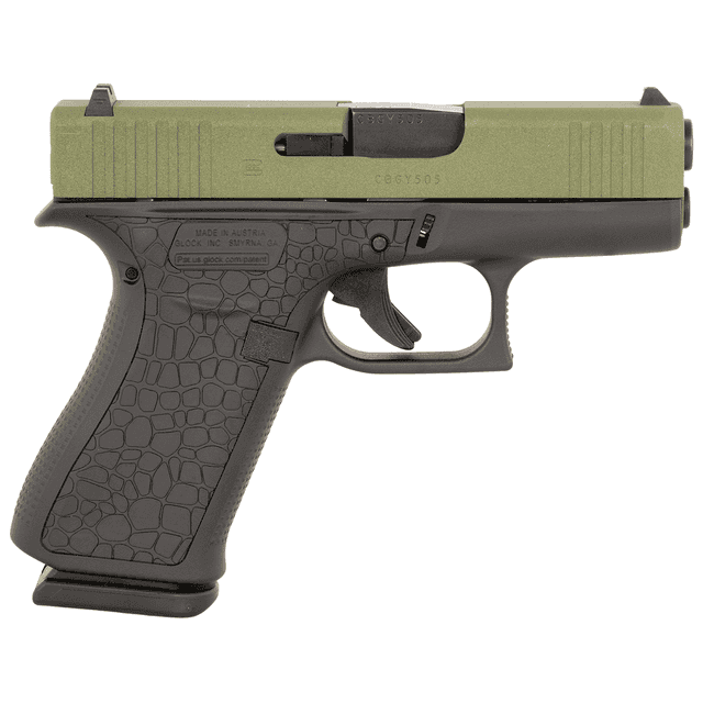 Glock G43X Pistol, 3.41'' Steel Barrel 10+1rd 9mm Luger - PX4350204BAYOU Glock G43X Pistol, 3.41'' Steel Barrel 10+1rd 9mm Luger - PX4350204BAYOU