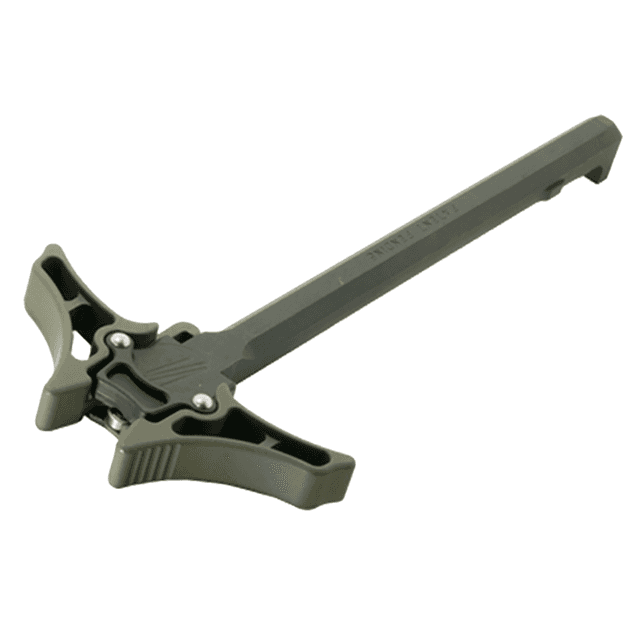 Timber Creek Outdoors Enforcer Charging Handle AR-10 OD Green Billet Aluminum Ambidextrous - AR10AMBICHOD Timber Creek Outdoors Enforcer Charging Handle AR-10 OD Green Billet Aluminum Ambidextrous - AR10AMBICHOD
