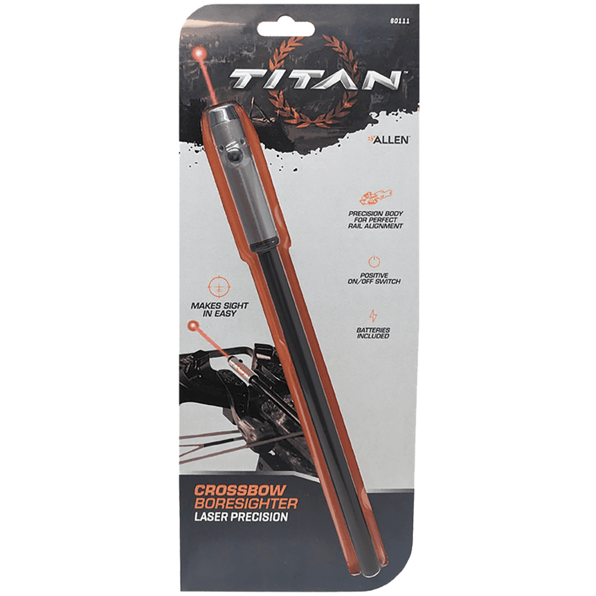 Allen Crossbow Laser Bore Sighter, 9'' - 60111 Allen Crossbow Laser Bore Sighter, 9'' - 60111