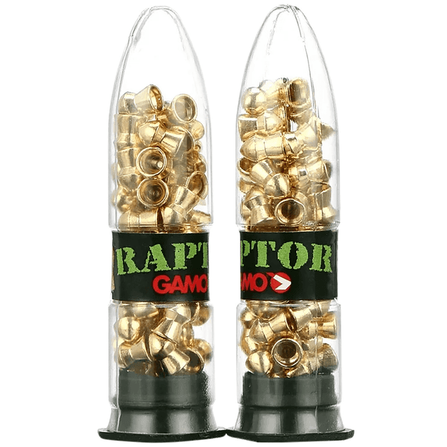 Gamo Raptor PBA Pellets, Non Lead Alloy Semi Pointed 100/Pkg 177 Cal - 632264454 Gamo Raptor PBA Pellets, Non Lead Alloy Semi Pointed 100/Pkg 177 Cal - 632264454