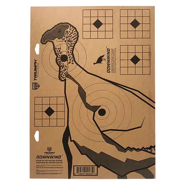 Triumph Systems Downwind Turkey Standing Cardboard 24 in x 17 in - 020021000 Triumph Systems Downwind Turkey Standing Cardboard 24 in x 17 in - 020021000