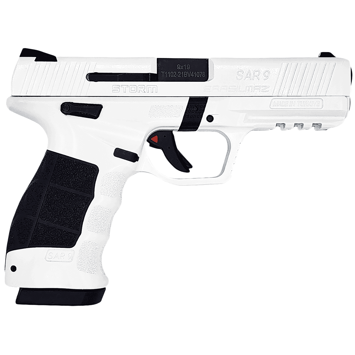 SAR USA SAR9STORMWT SAR9 Storm 9mm 17+1 4.40" Handgun SAR USA SAR9STORMWT SAR9 Storm 9mm 17+1 4.40" Handgun