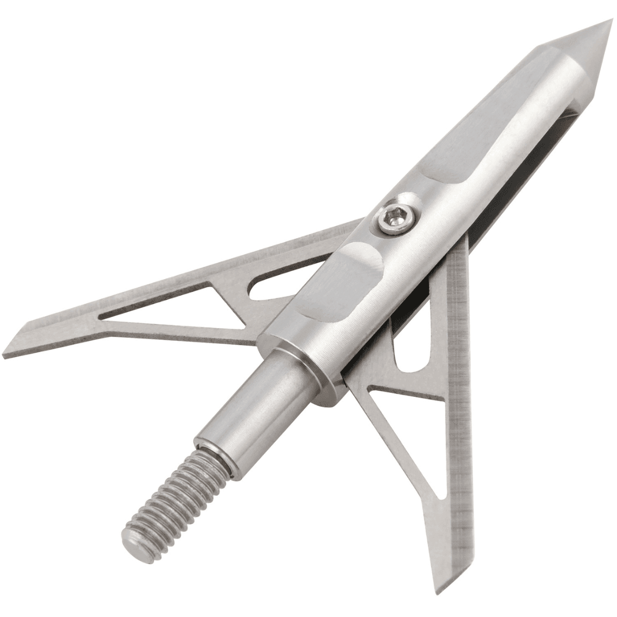 Allen Vapor Broadhead, Stainless Steel Blades Silver 100grain 3 Pack - 14786 Allen Vapor Broadhead, Stainless Steel Blades Silver 100grain 3 Pack - 14786
