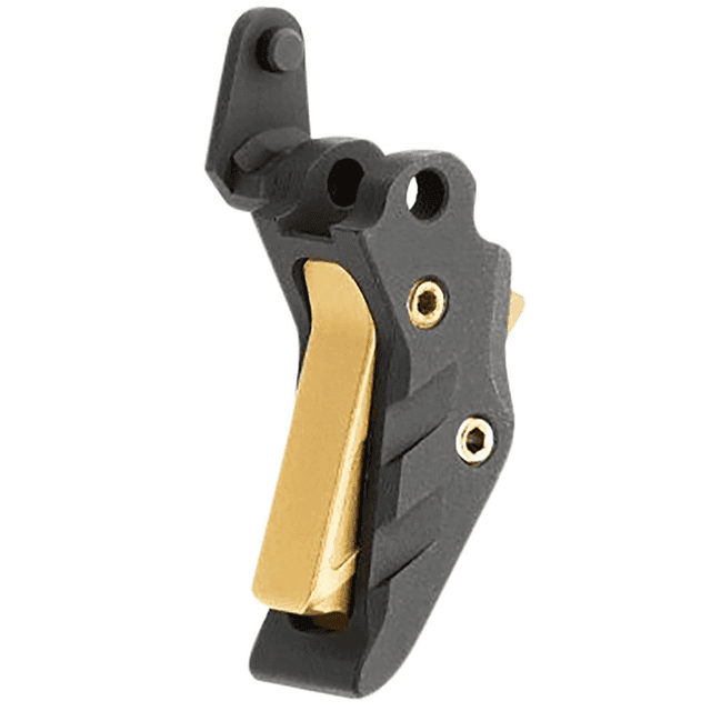 Tyrant CNC Intellifire Trigger, Black/Gold Fits Sig P365 - TDP365TRIGBLACKGOLD Tyrant CNC Intellifire Trigger, Black/Gold Fits Sig P365 - TDP365TRIGBLACKGOLD