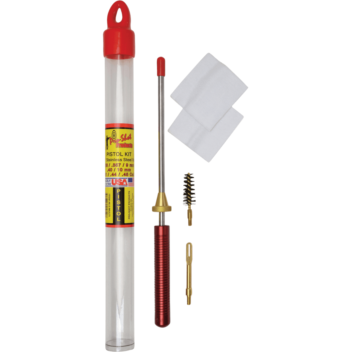 Pro-Shot Starter Series Tube Kit, 6.5'' L Reusable Tube w/Hang Cap Case .38/.45 Cal Pistol - 65MULTI Pro-Shot Starter Series Tube Kit, 6.5'' L Reusable Tube w/Hang Cap Case .38/.45 Cal Pistol - 65MULTI