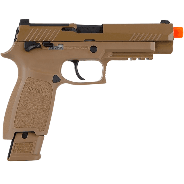 Sig Sauer Proforce M17 Air Soft 6mm Green Gas with 21+1 Capacity and Coyote Polymer Grips - AIRPFM17GG Sig Sauer Proforce M17 Air Soft 6mm Green Gas with 21+1 Capacity and Coyote Polymer Grips - AIRPFM17GG