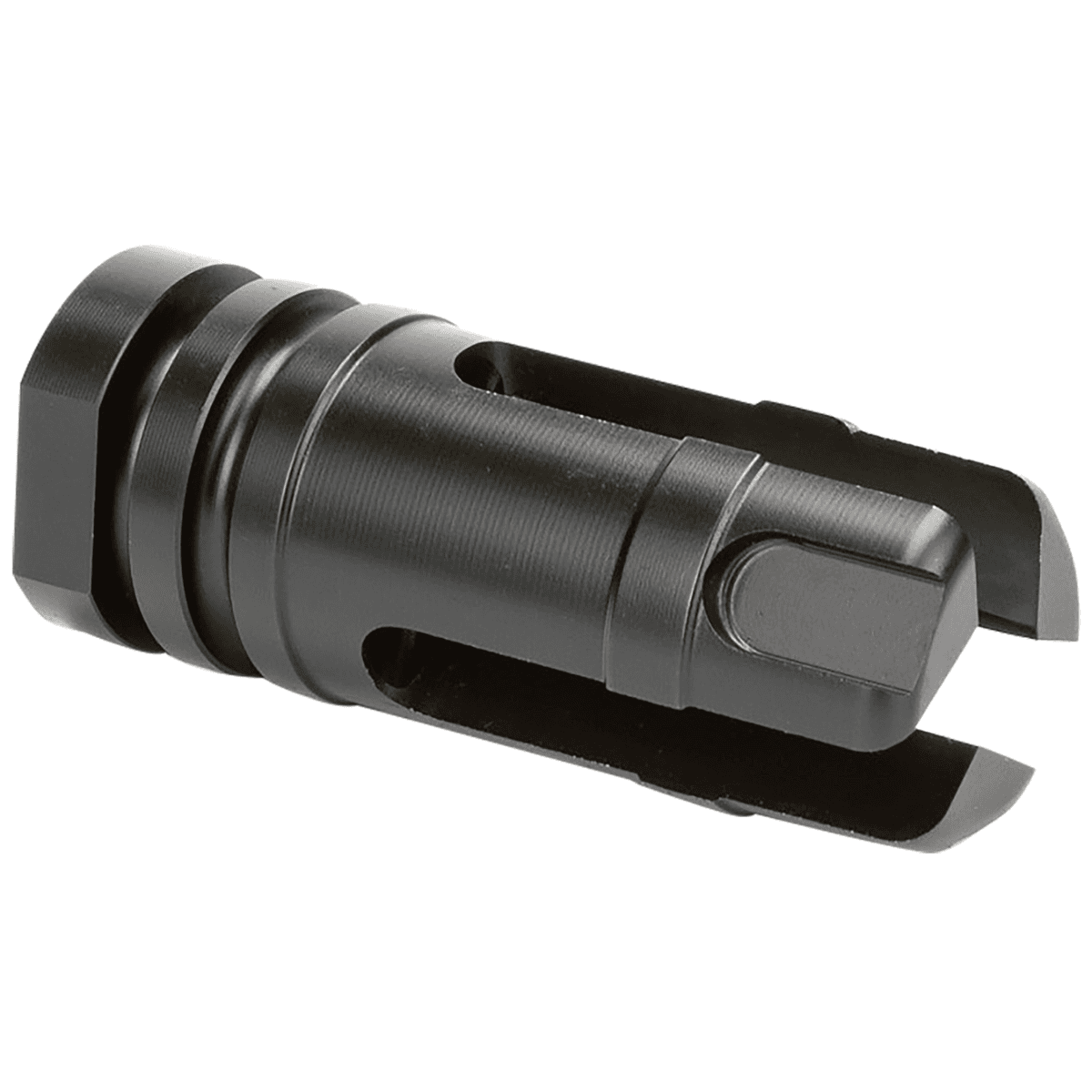 Griffin Armament Flash Hider 5.56 Black Nitride 17-4PH Stainless Steel 1/2 in x 28 Threads - XHP556FH3P Griffin Armament Flash Hider 5.56 Black Nitride 17-4PH Stainless Steel 1/2 in x 28 Threads - XHP556FH3P