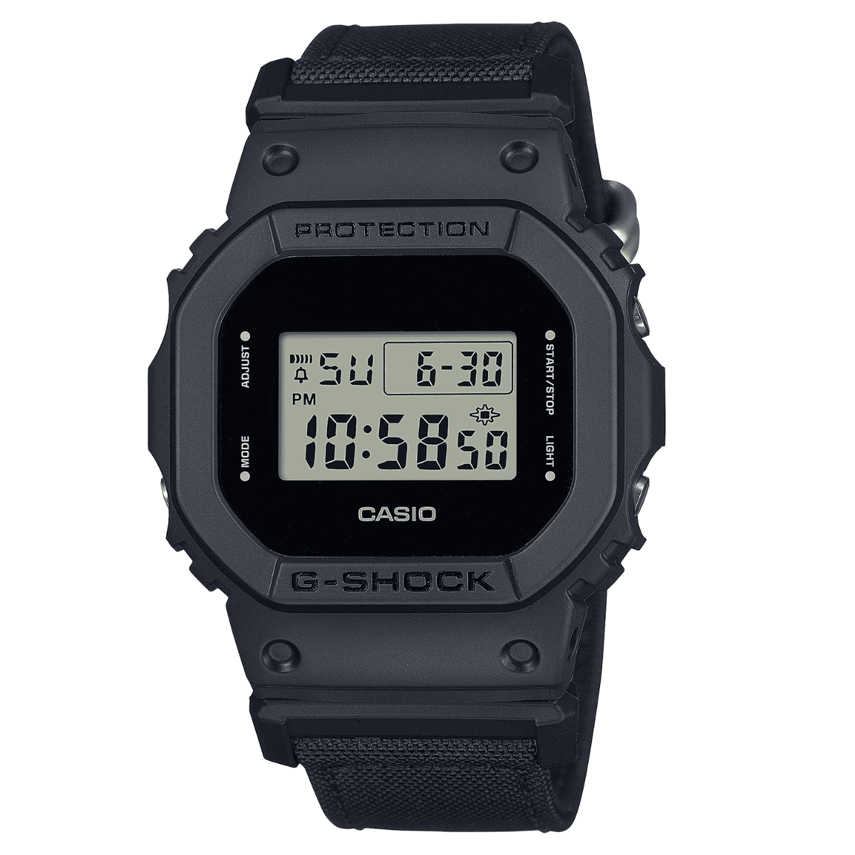 G-Shock 5600 Series Black Band Watch - DW5600BCE1CR G-Shock 5600 Series Black Band Watch - DW5600BCE1CR