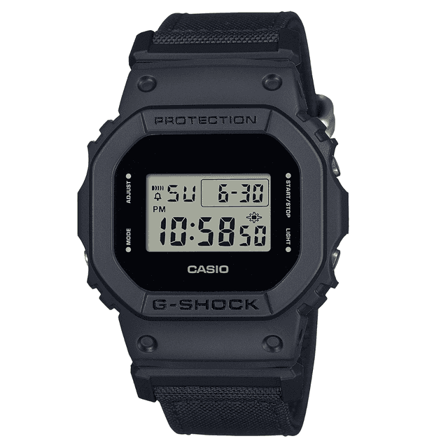 G-Shock 5600 Series Black Band Watch - DW5600BCE1CR G-Shock 5600 Series Black Band Watch - DW5600BCE1CR