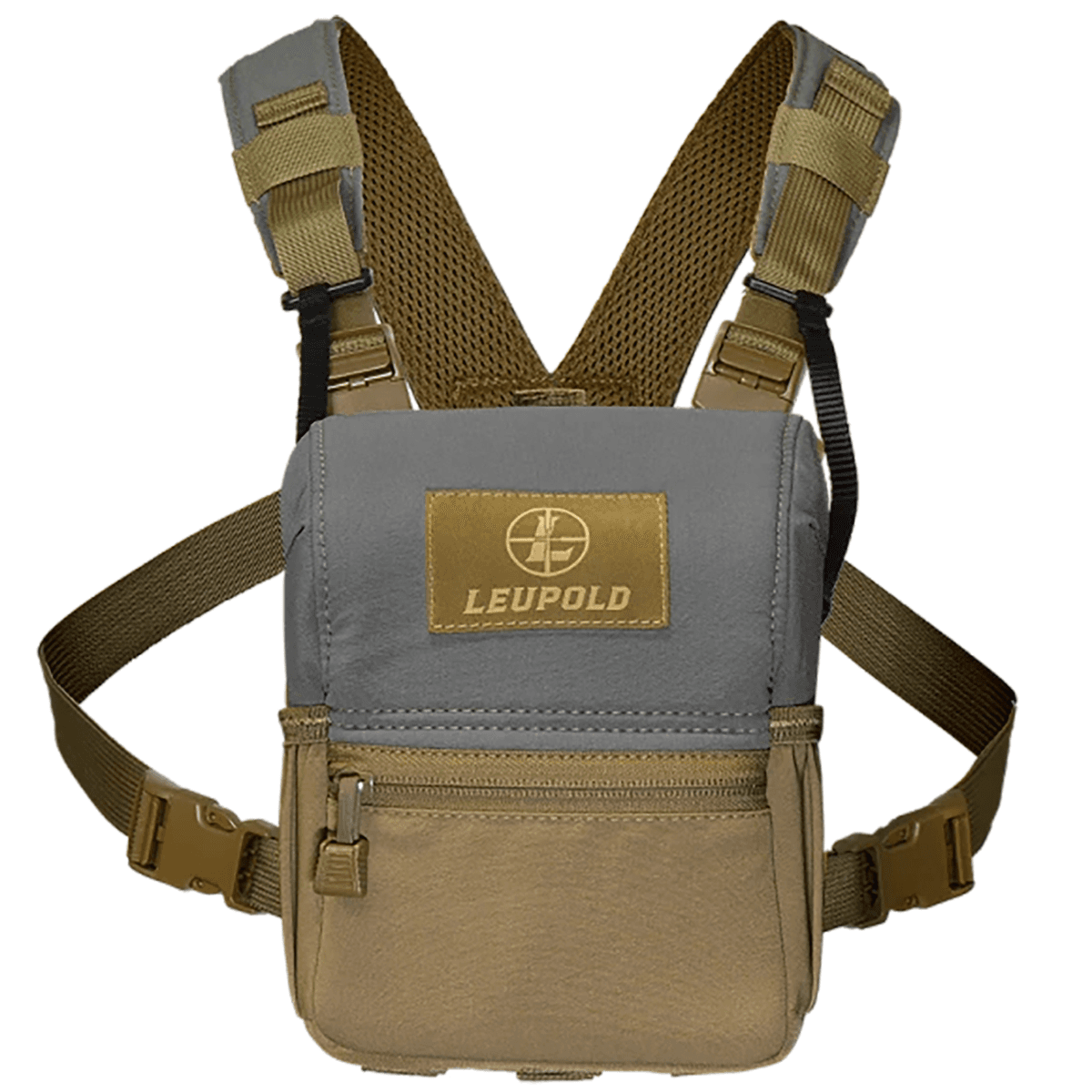 Leupold Non-Magnetic Binocular Harness Tan/Gray - 185627 Leupold Non-Magnetic Binocular Harness Tan/Gray - 185627