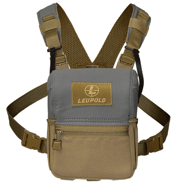 Leupold Non-Magnetic Binocular Harness Tan/Gray - 185627 Leupold Non-Magnetic Binocular Harness Tan/Gray - 185627