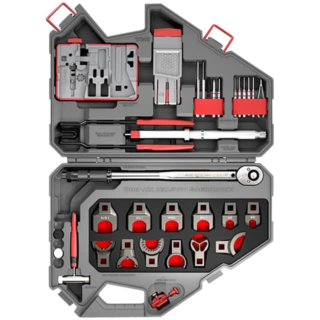 Real Avid Armorer's Master Kit Pro for AR-15 Gray/Red - AVAMKPRO Real Avid Armorer's Master Kit Pro for AR-15 Gray/Red - AVAMKPRO