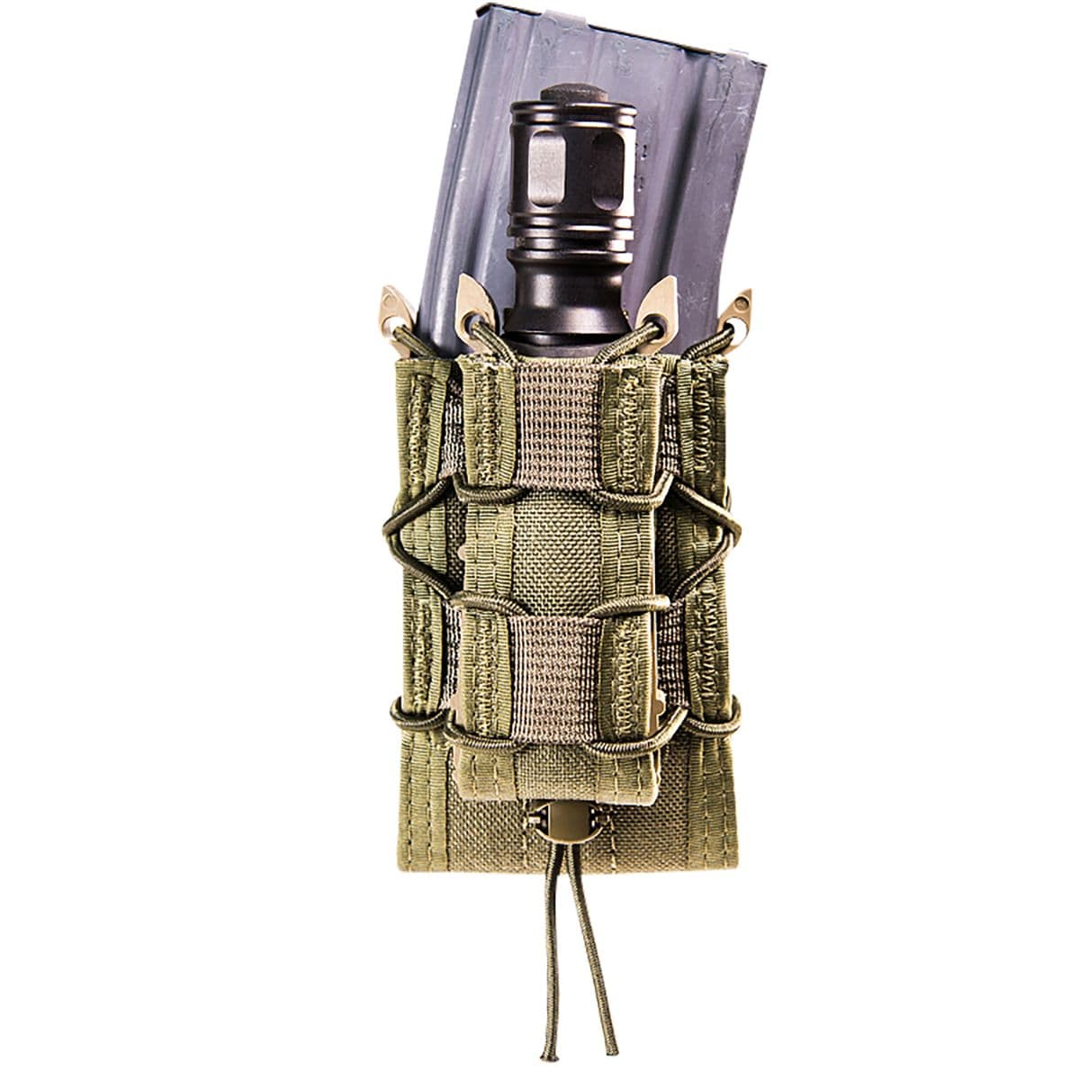 High Speed Gear TACO Double Decker OD Green Nylon MOLLE Mount - 11DD00OD High Speed Gear TACO Double Decker OD Green Nylon MOLLE Mount - 11DD00OD