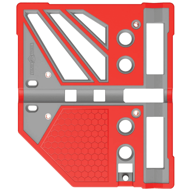 Real Avid Master Bench Block Pro, Gray/Red Durable Resin Compatible w/ Pistols/Long Guns - AVMBBPRO Real Avid Master Bench Block Pro, Gray/Red Durable Resin Compatible w/ Pistols/Long Guns - AVMBBPRO