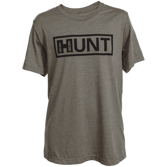 Hornady Hunt Tee Shirt, OD Green Tri-Blend Short Sleeve Large - 99605L Hornady Hunt Tee Shirt, OD Green Tri-Blend Short Sleeve Large - 99605L
