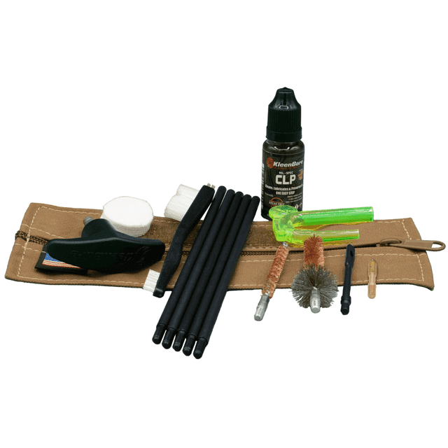 KleenBore Compact Military/LE Rifle Tactical Kit, 5.56 Cal Rifle - KBMLE5.56 KleenBore Compact Military/LE Rifle Tactical Kit, 5.56 Cal Rifle - KBMLE5.56