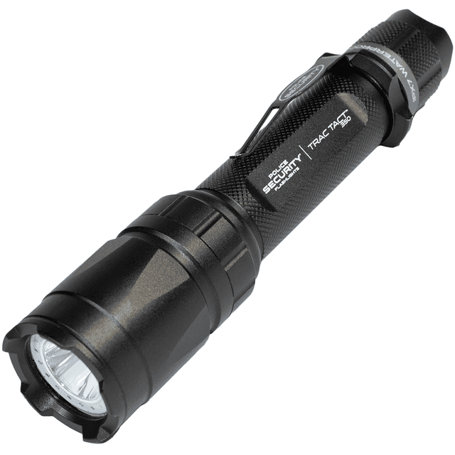 LB Marketing Trac Tact Black Flashlight 105/350 Lumens White LED - 97999 LB Marketing Trac Tact Black Flashlight 105/350 Lumens White LED - 97999