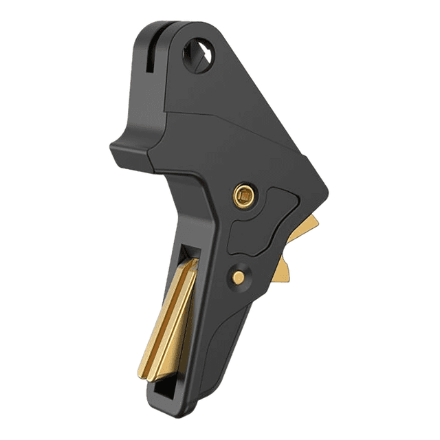 Tyrant CNC Black Fits S&W M&P Full-Size & Compact - TDMPTRIGFSCBLK/GOLD Tyrant CNC Black Fits S&W M&P Full-Size & Compact - TDMPTRIGFSCBLK/GOLD