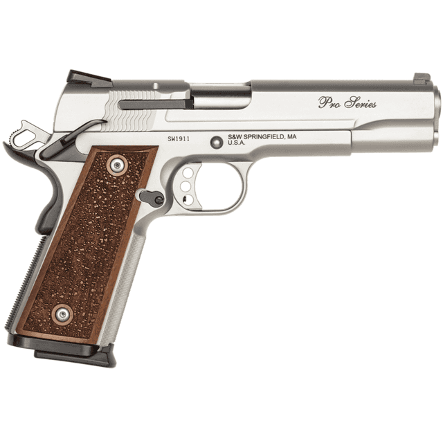 Smith & Wesson 1911 PS Pistol 9mm 5inch Stainless Semi-Automatic Pistol Smith & Wesson 1911 PS Pistol 9mm 5inch Stainless Semi-Automatic Pistol
