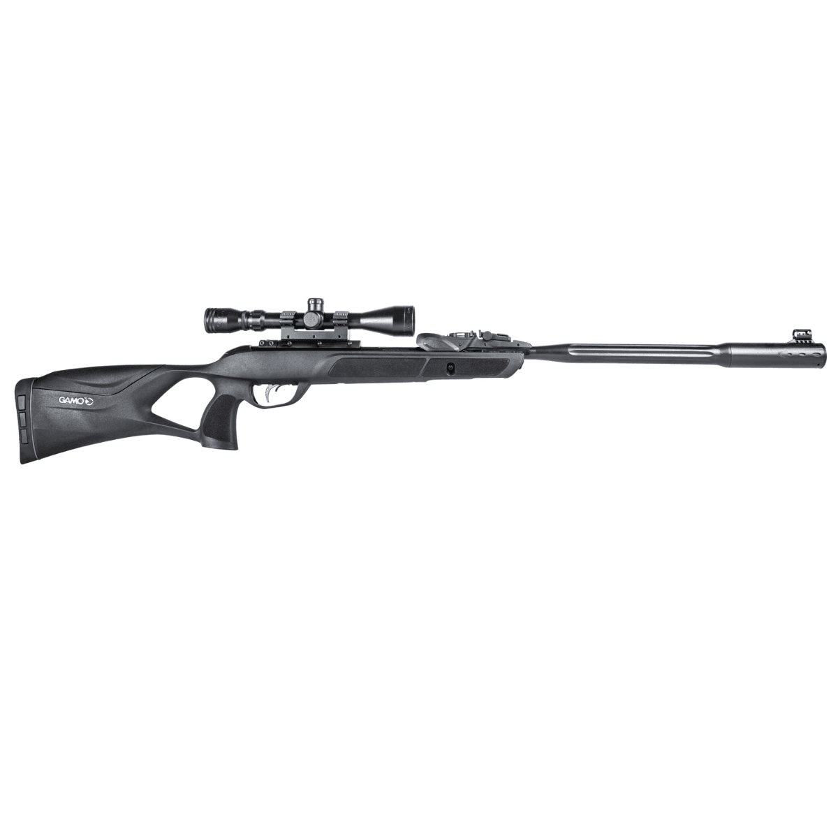 Gamo Swarm Fusion 10X Gen 3 Gas Piston .22 Caliber Air Rifle with 10rd Magazine and 3-9x40mm Scope - 611006335554 Gamo Swarm Fusion 10X Gen 3 Gas Piston .22 Caliber Air Rifle with 10rd Magazine and 3-9x40mm Scope - 611006335554