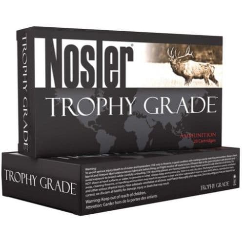 Nosler Trophy Grade Ammunition 22 Nosler 55 Grain Ballistic Tip Varmint Spitzer Box of 20 Nosler Trophy Grade Ammunition 22 Nosler 55 Grain Ballistic Tip Varmint Spitzer Box of 20