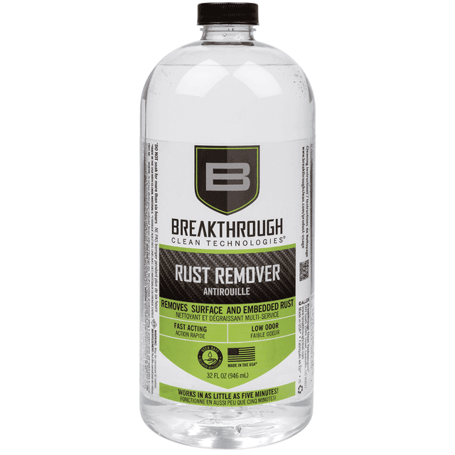 Breakthrough Clean Rust Remover Antirouille, 32 oz Can Firearms - BTRR32OZ Breakthrough Clean Rust Remover Antirouille, 32 oz Can Firearms - BTRR32OZ