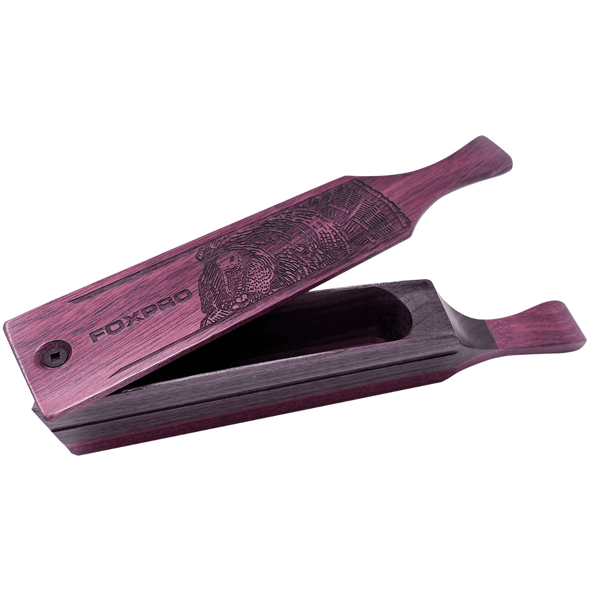Foxpro Purple Heart Box Call, Turkey 12.50'' - TMPPH Foxpro Purple Heart Box Call, Turkey 12.50'' - TMPPH