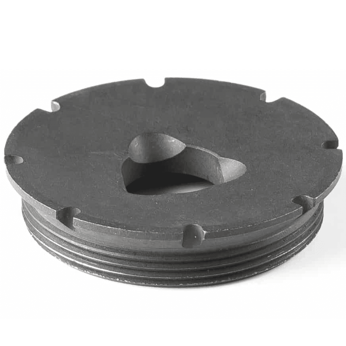 Dead Air R-Series Front Cap, 17-4 Stainless Steel Nitride Gray 30 Cal - DA209B Dead Air R-Series Front Cap, 17-4 Stainless Steel Nitride Gray 30 Cal - DA209B