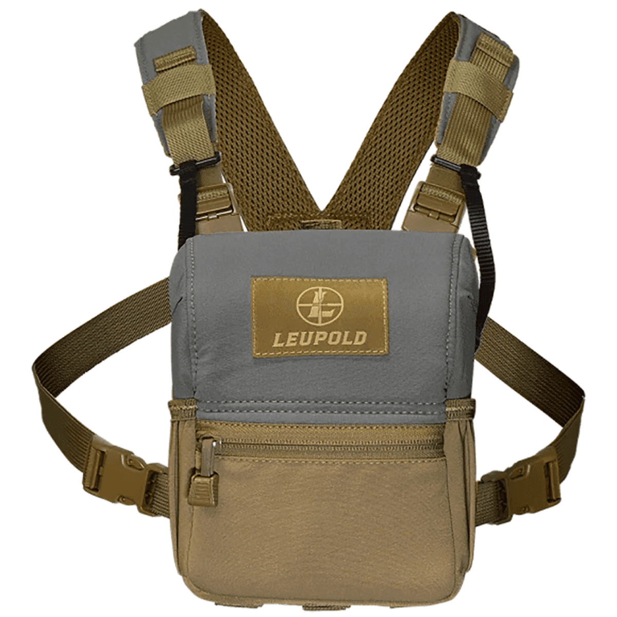 Leupold Magnetic Binocular Harness, Tan/Gray - 185628 Leupold Magnetic Binocular Harness, Tan/Gray - 185628