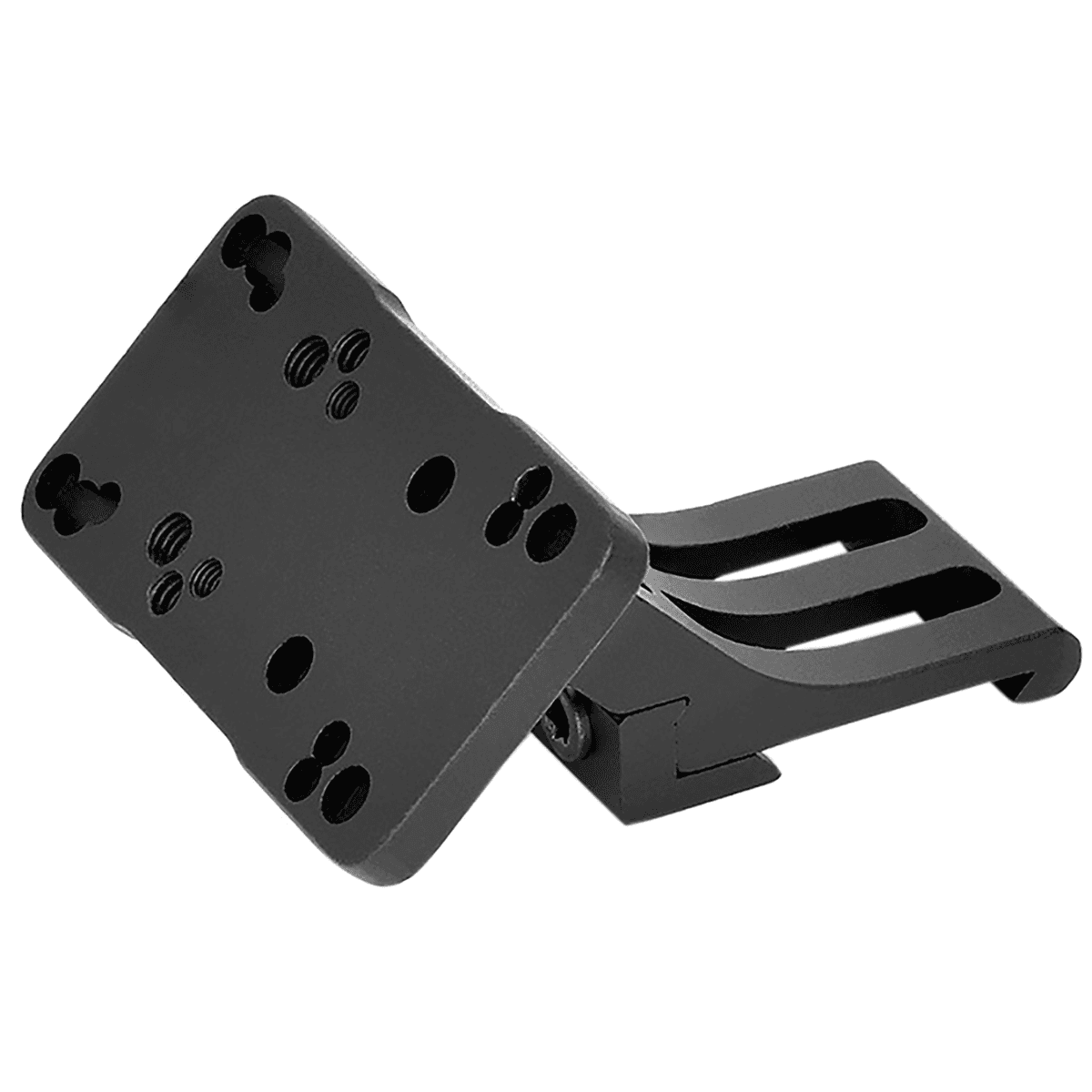 Warne Red-Dot Riser 45 Degree Offset Reflex, Black Anodized Right Hand for Rifles - 6110MR Warne Red-Dot Riser 45 Degree Offset Reflex, Black Anodized Right Hand for Rifles - 6110MR
