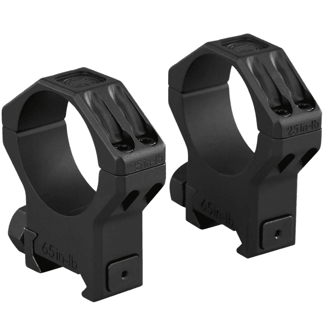 Sig Sauer Electro-Optics Alpha 6 Scope Ring Set, Black Stainless Steel 34mm Tube High - SOA64003 Sig Sauer Electro-Optics Alpha 6 Scope Ring Set, Black Stainless Steel 34mm Tube High - SOA64003