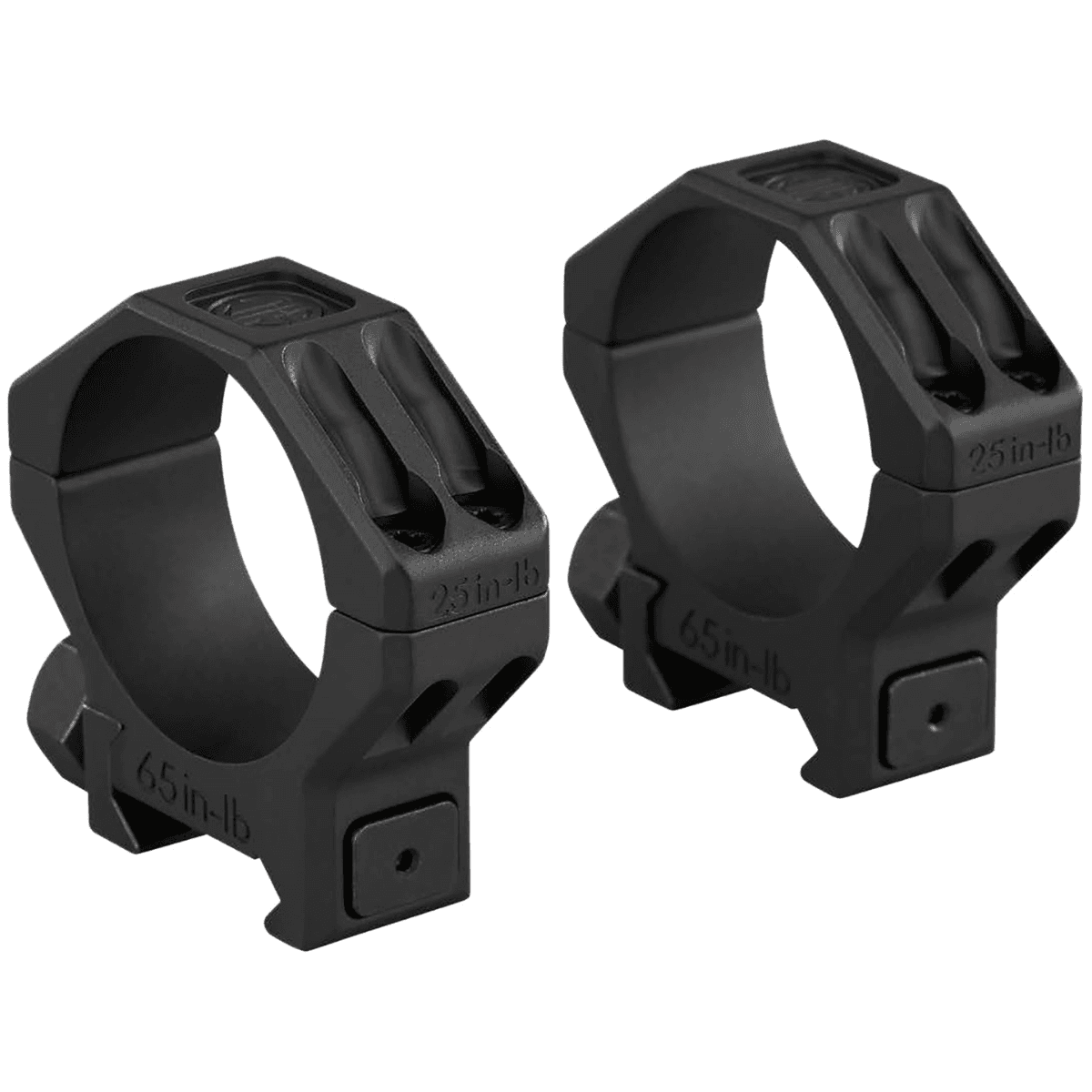 Sig Sauer Electro-Optics Alpha 6 Scope Ring Set, Black Stainless Steel 35mm Tube Medium - SOA65002 Sig Sauer Electro-Optics Alpha 6 Scope Ring Set, Black Stainless Steel 35mm Tube Medium - SOA65002