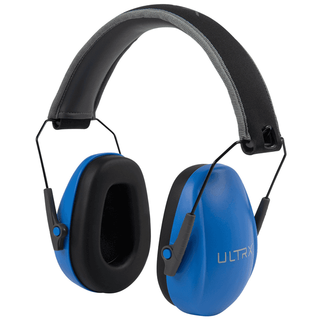 Allen Passive Slim Profile Earmuffs, Over the Head Blue Youth - 4175 Allen Passive Slim Profile Earmuffs, Over the Head Blue Youth - 4175