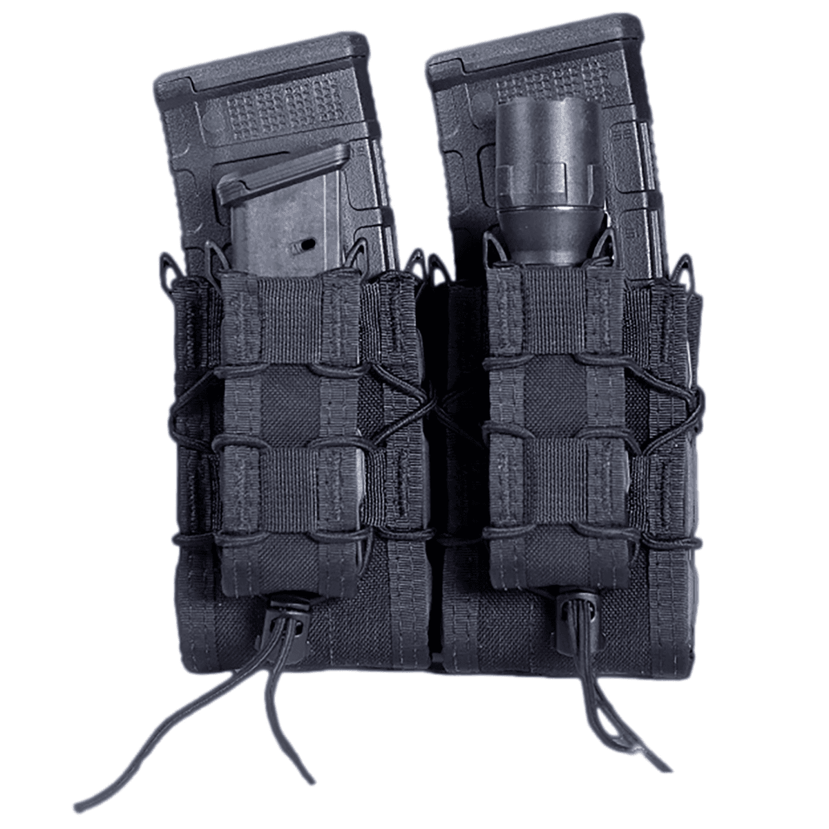 High Speed Gear Double Decker Taco Mag Holder, Black Nylon - 11DD02BK High Speed Gear Double Decker Taco Mag Holder, Black Nylon - 11DD02BK