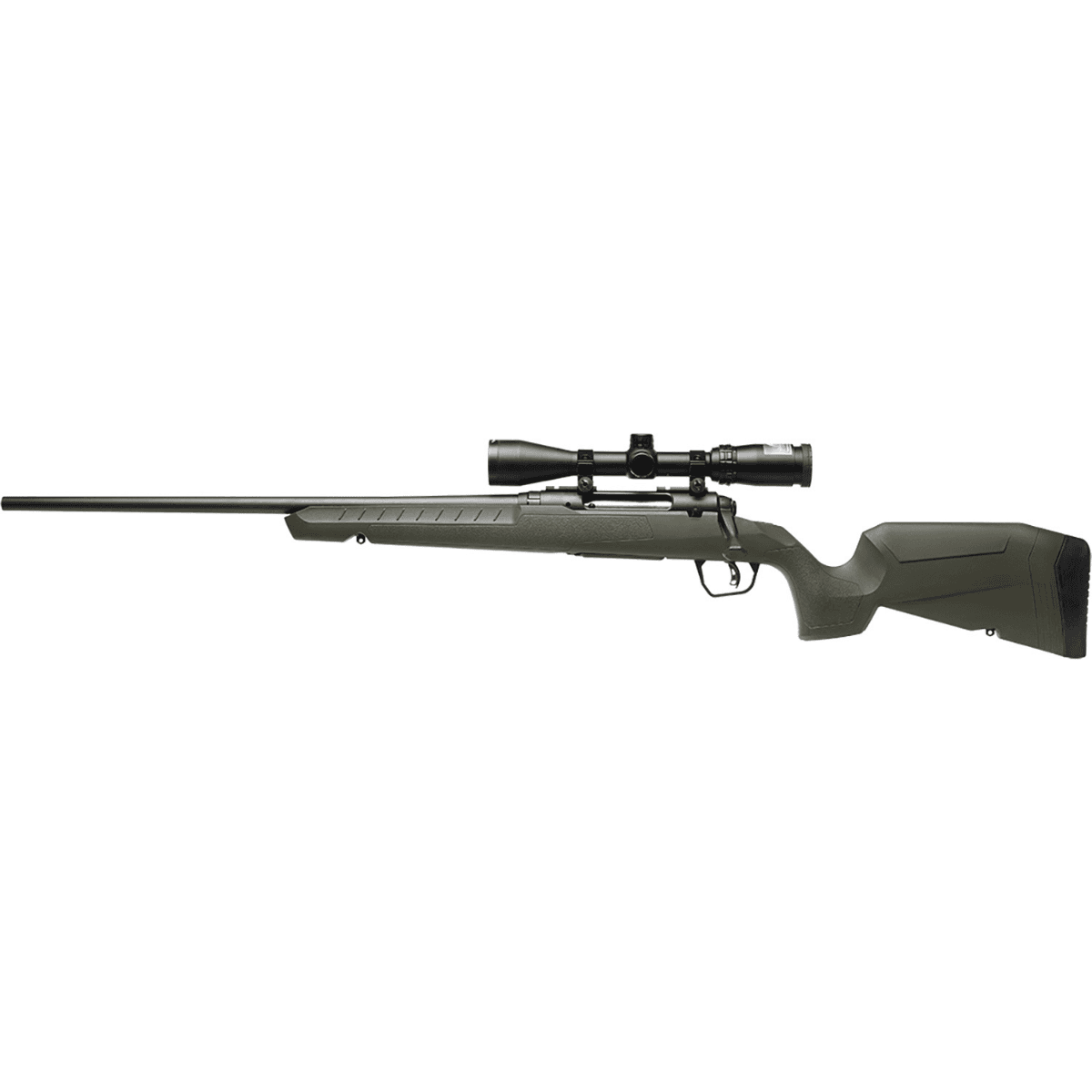 Savage Arms Axis 2 XP Combo Rifle, 22" Barrel Adj AccuTrigger OD Green Left Hand 4+1rd 7mm-08 Rem - 32186 Savage Arms Axis 2 XP Combo Rifle, 22" Barrel Adj AccuTrigger OD Green Left Hand 4+1rd 7mm-08 Rem - 32186