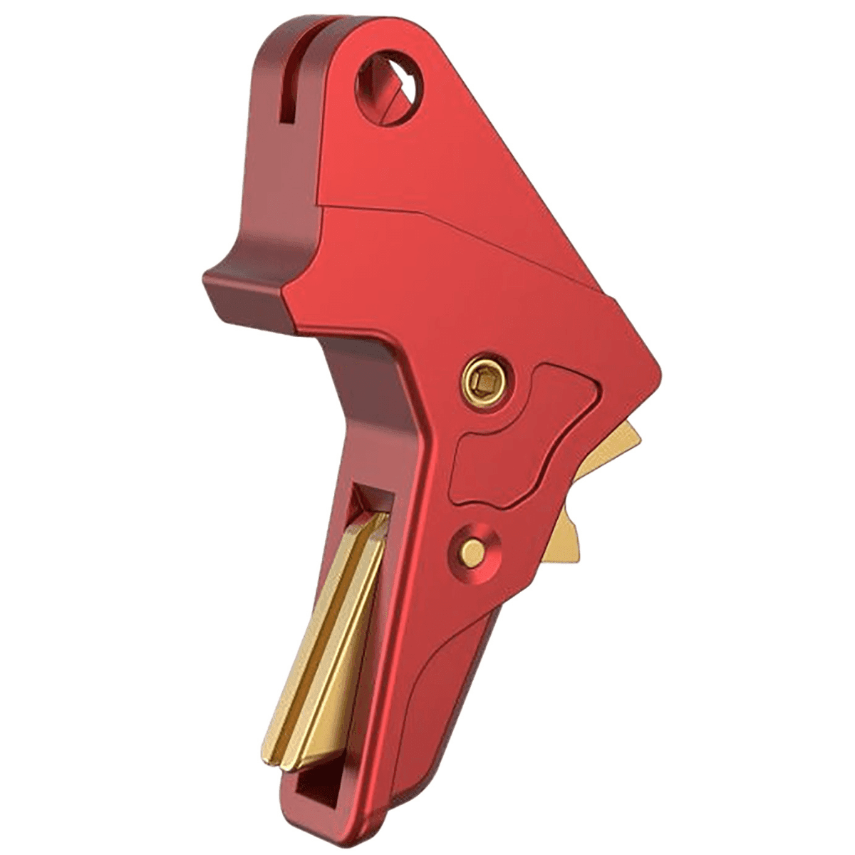 Tyrant CNC Smith & Wesson M&P Trigger, Red Fits S&W M&P Full-Size & Compact - TDMPTRIGFSCRED/GOLD Tyrant CNC Smith & Wesson M&P Trigger, Red Fits S&W M&P Full-Size & Compact - TDMPTRIGFSCRED/GOLD