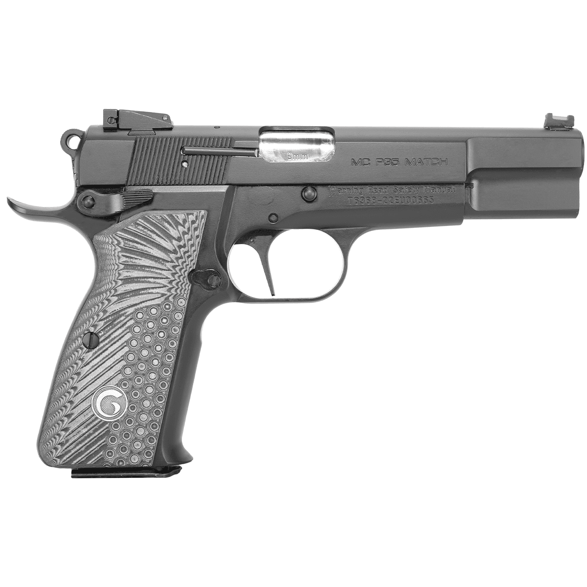 EAA GIRSAN 390465 MCP 35 Match 9mm Luger 15+1, 4.87" Handgun EAA GIRSAN 390465 MCP 35 Match 9mm Luger 15+1, 4.87" Handgun