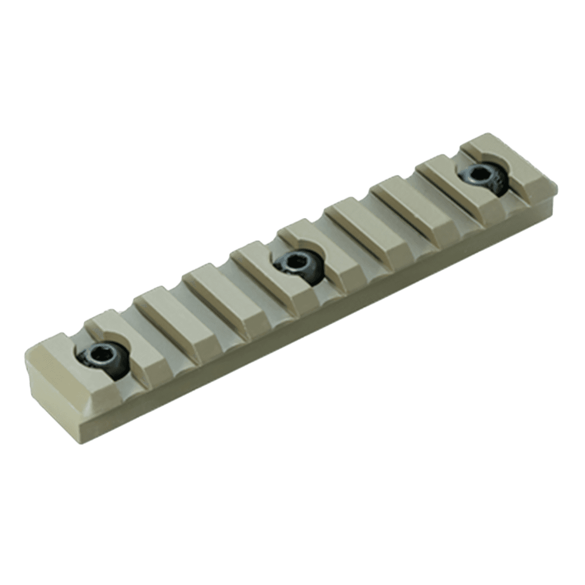 Timber Creek Outdoors M-LOK 9 Slot Picatinny Rail in FDE Aluminum for AR-Platform - M9SPRFDE Timber Creek Outdoors M-LOK 9 Slot Picatinny Rail in FDE Aluminum for AR-Platform - M9SPRFDE